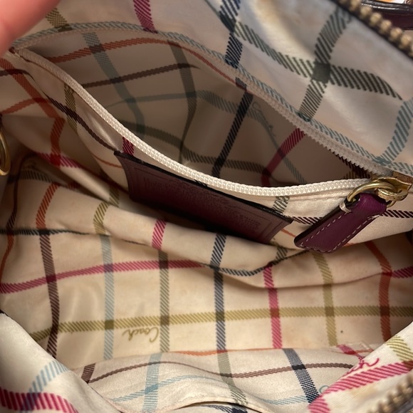 Coach est. 1941 purple with signature canvas - Picture 9 of 11